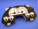 1993-1996 Pontiac Firebird 150 mph V8 White Face Gauges